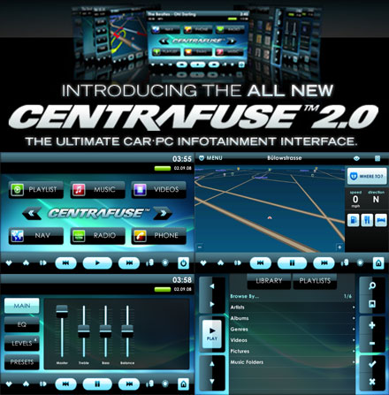 Centrafuse V2.0/3.0 NAV (Europe)